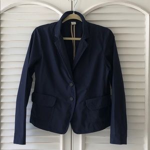 J.Crew Poplin Blazer Jacket